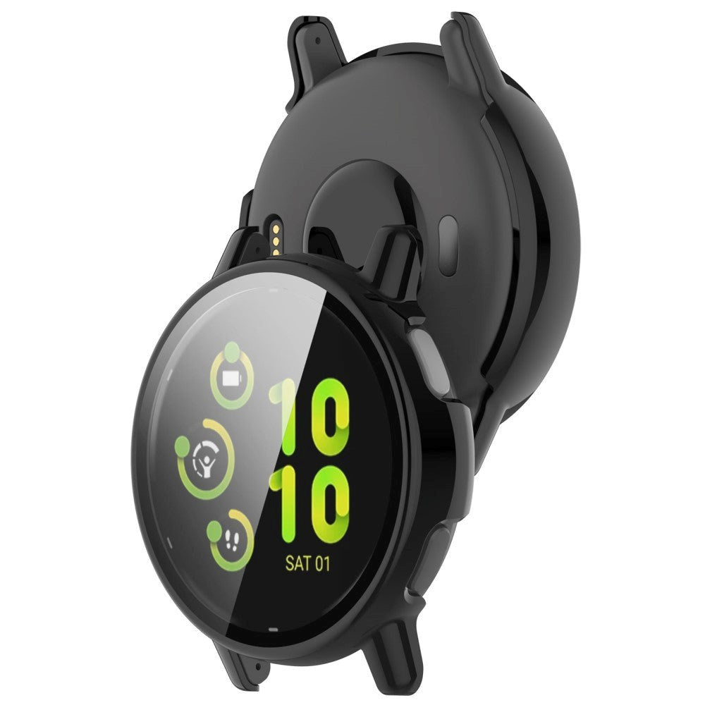 Garmin Vivoactive 5 Plastik Cover m. Indbygget Skærmbeskytter - Sort