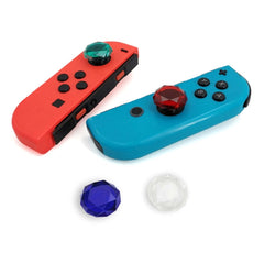 Nintendo Switch / Switch Lite Akryl Joystick Thumb Stick Grip Cap - Rød