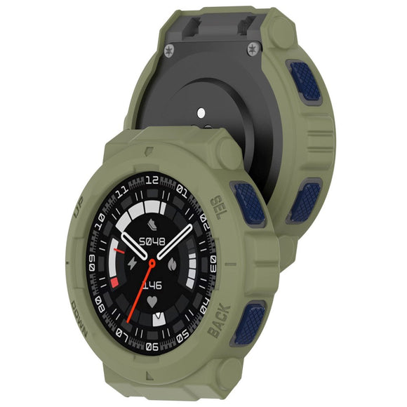 Amazfit Active Edge Fleksibelt Plastik Cover - Grøn