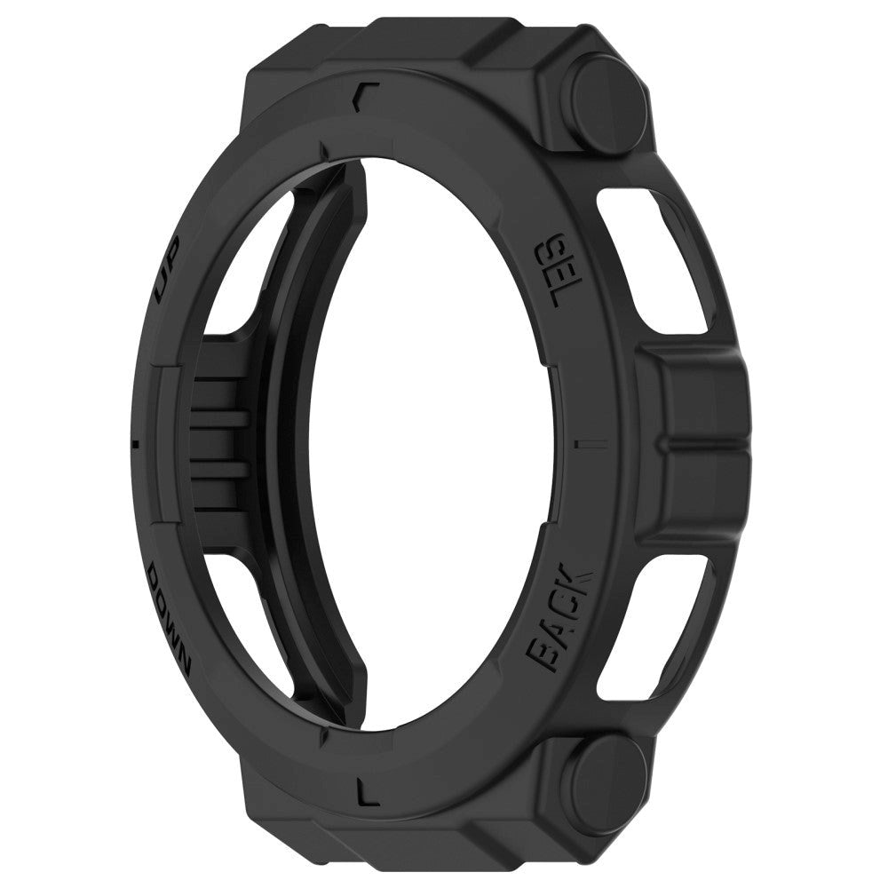 Amazfit Active Edge Fleksibelt Plastik Cover - Sort