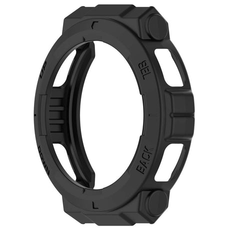 Amazfit Active Edge Fleksibelt Plastik Cover - Sort