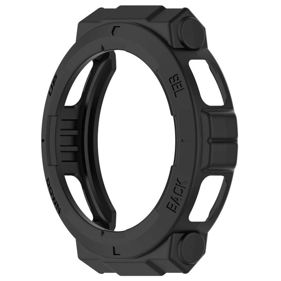 Amazfit Active Edge Fleksibelt Plastik Cover - Sort
