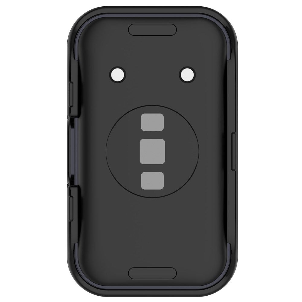 Huawei Band 10 / 9 / 8 EIDERWOOD Hårdt Plast Cover m. Beskyttelsesglas - Sort