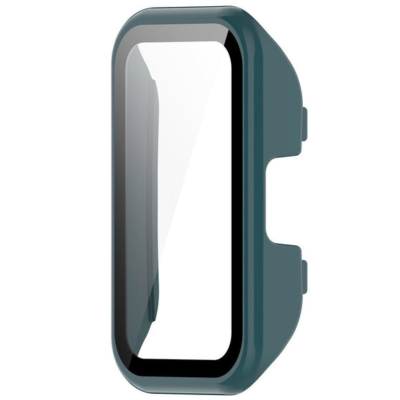 Huawei Band 10 / 9 / 8 EIDERWOOD Hårdt Plast Cover m. Beskyttelsesglas - Grøn