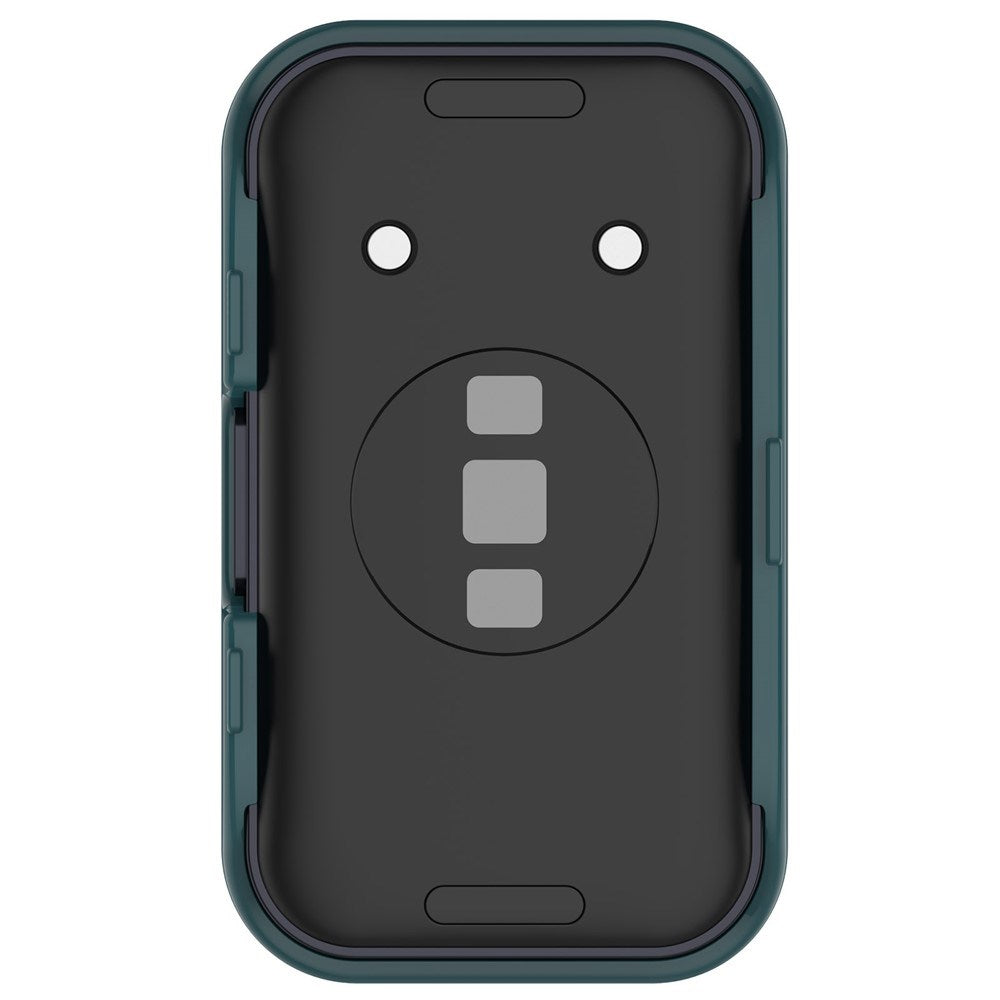 Huawei Band 10 / 9 / 8 EIDERWOOD Hårdt Plast Cover m. Beskyttelsesglas - Grøn
