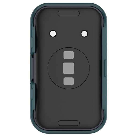 Huawei Band 10 / 9 / 8 EIDERWOOD Hårdt Plast Cover m. Beskyttelsesglas - Grøn