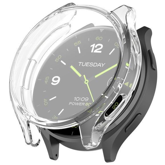 Xiaomi Watch 2 Fleksibelt Plastik Cover - Gennemsigtig