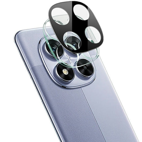 Xiaomi Redmi Note 14 Pro (5G) / Poco X7 IMAK Beskyttelsesglas til Kameralinse - Gennemsigtig / Sort