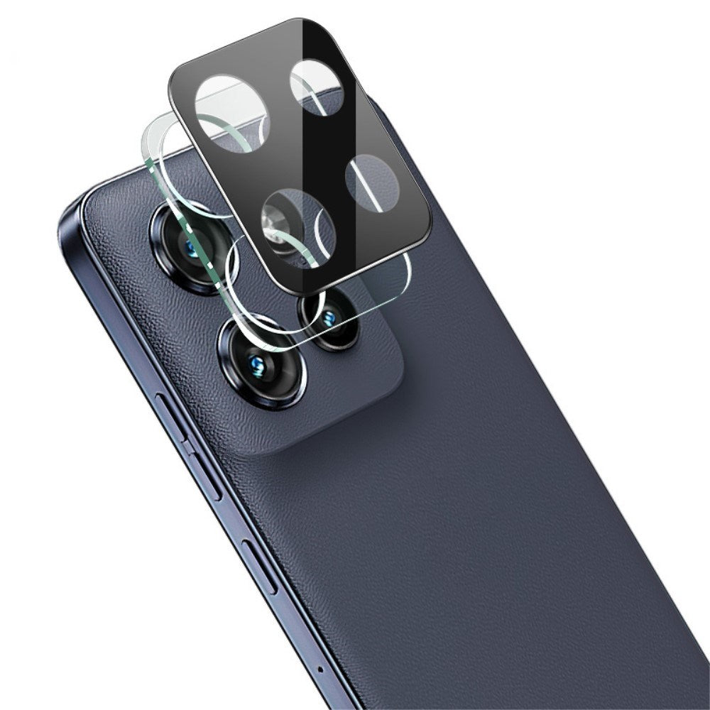 Motorola Edge 50 Neo / ThinkPhone 25 IMAK Hærdet Kameralinsebeskyttelsesglas - Sort