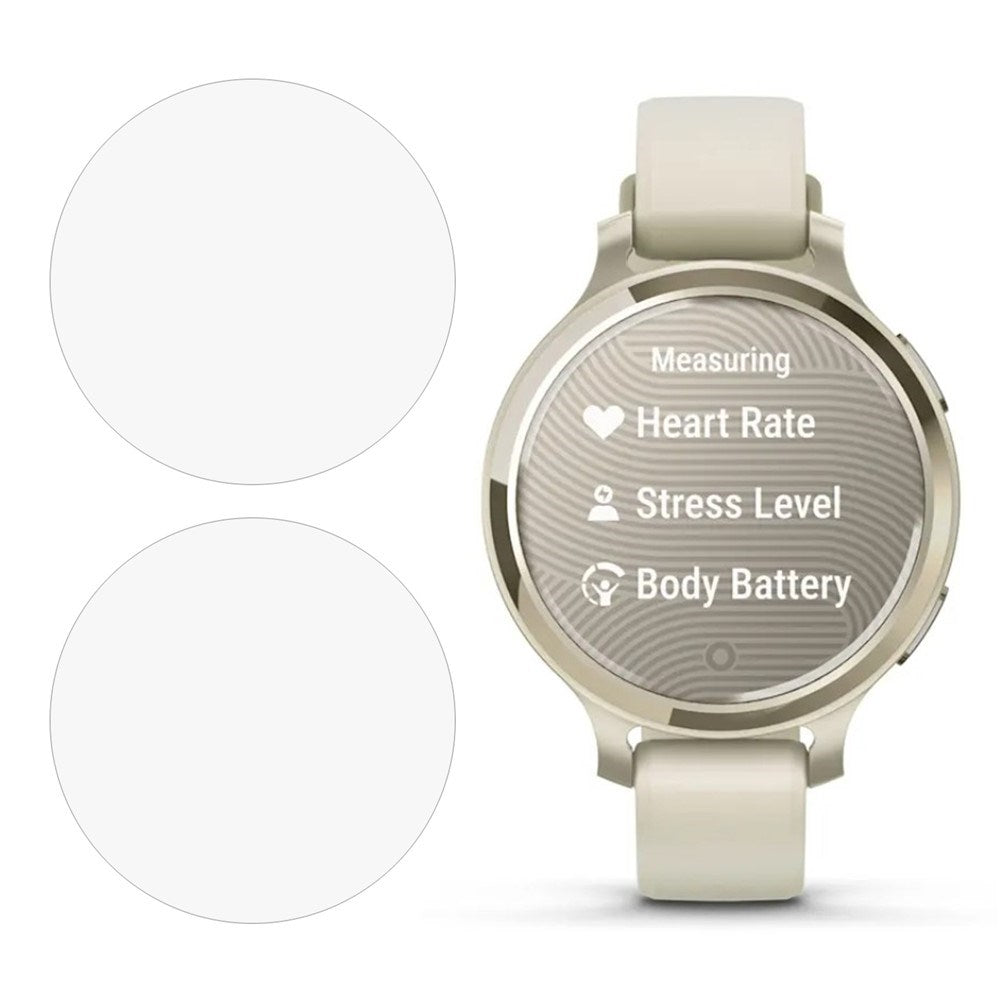 Garmin Lily 2 Active Beskyttelsesfilm - 2 Stk - Gennemsigtig