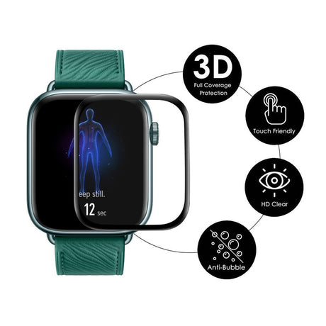 Xiaomi Smart Band 10 Pro / 9 Pro / 8 Pro ENKAY Beskyttelsesfilm - Gennemsigtig / Sort