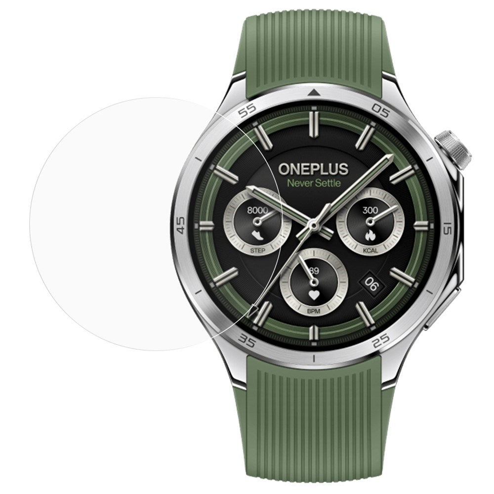 OnePlus Watch 3 Beskyttelsesglas - Gennemsigtig