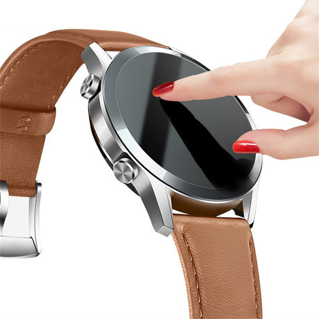 Garmin Vivoactive 6 Beskyttelsesfilm - Gennemsigtig / Sort Kant