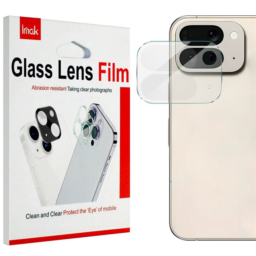 IMAK Google Pixel 10 Pro Fold Kameralinsebeskyttelse - Hærdet Glas - Gennemsigtig