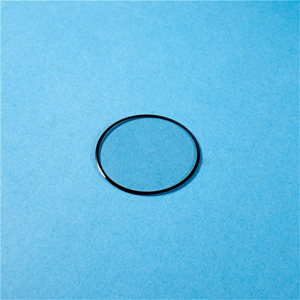 Samsung Galaxy Watch 8 Classic (46mm) Plastik Skærmbeskyttelse - Gennemsigtig / Sort Kant