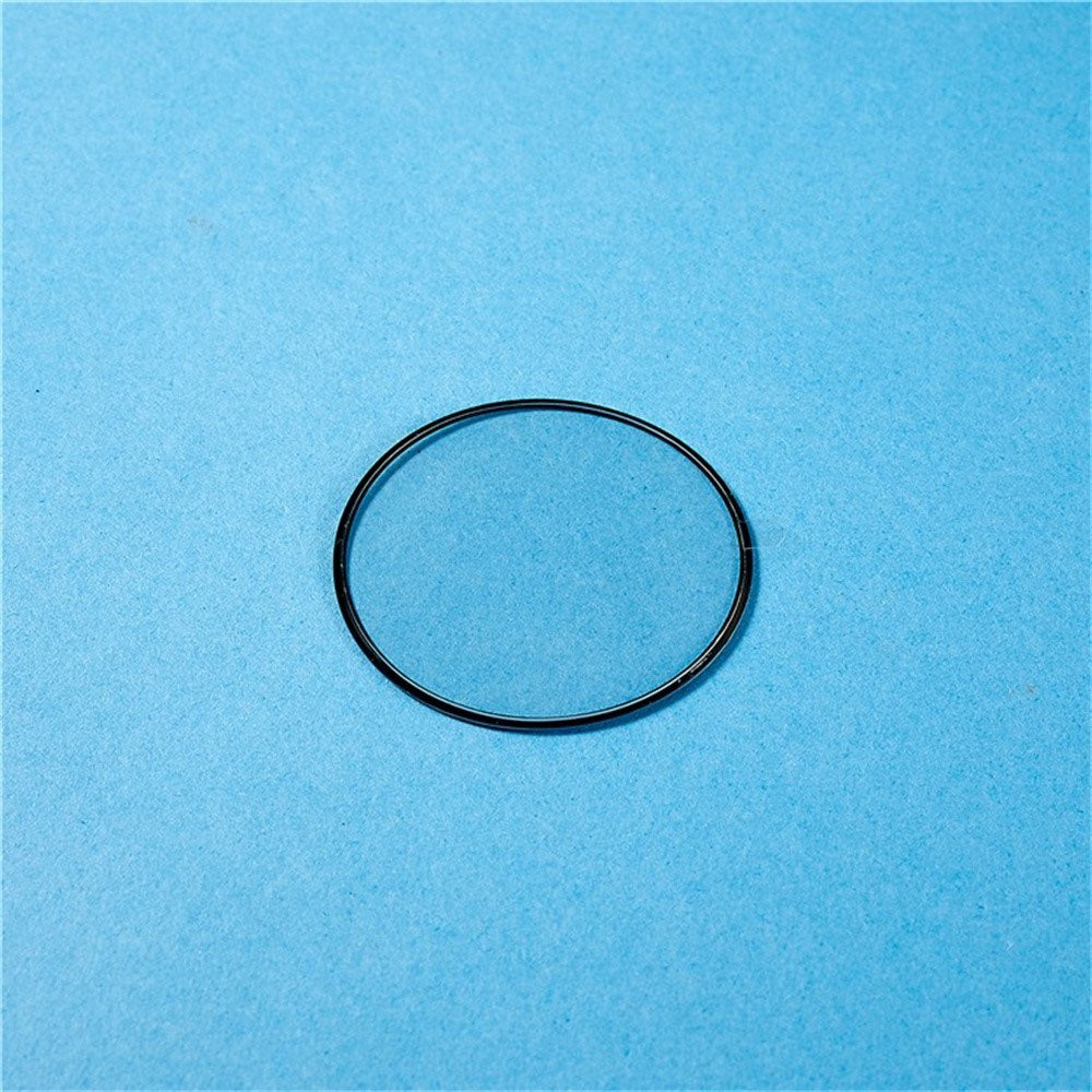 Samsung Galaxy Watch 8 Classic (46mm) Plastik Skærmbeskyttelse - Gennemsigtig / Sort Kant