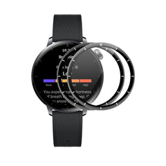 ENKAY OnePlus Watch 3 (43mm) Skærmbeskyttelse - 2 stk. - Gennemsigtig / Sort Kant