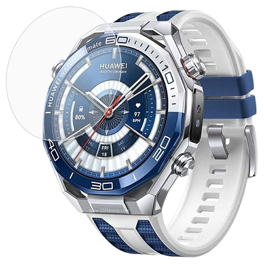 Huawei Watch Ultimate 2 Hærdet Glas Skærmbeskyttelse - Gennemsigtig