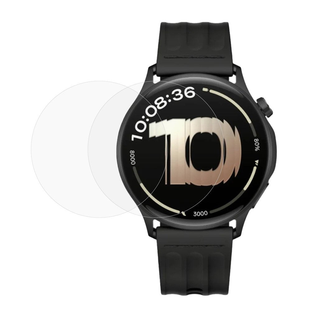 OnePlus Watch Lite Beskyttelsesfilm - 2 stk - Gennemsigtig