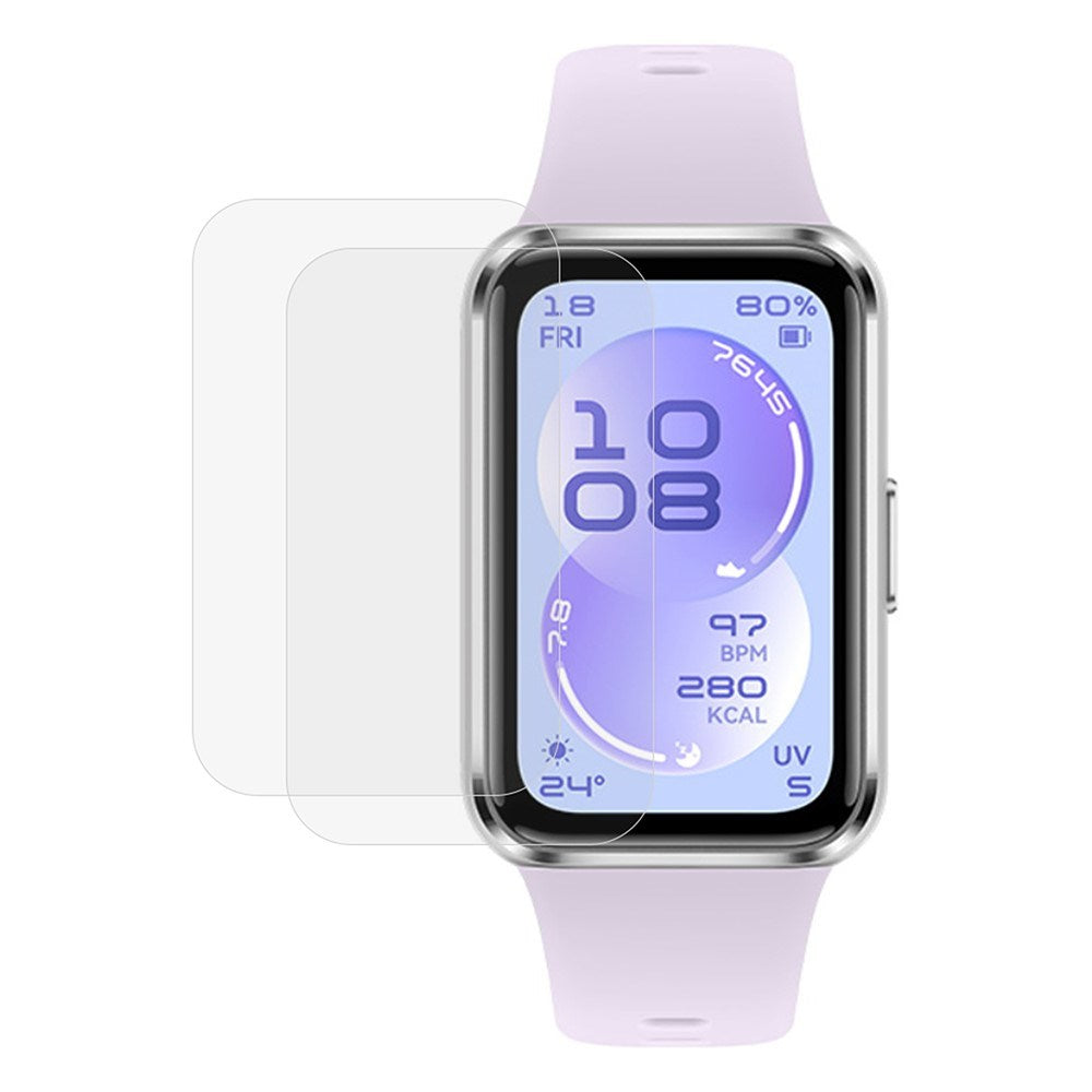 Huawei Band 11 Beskyttelsesfilm til Skærm - 2 stk. - Gennemsigtig