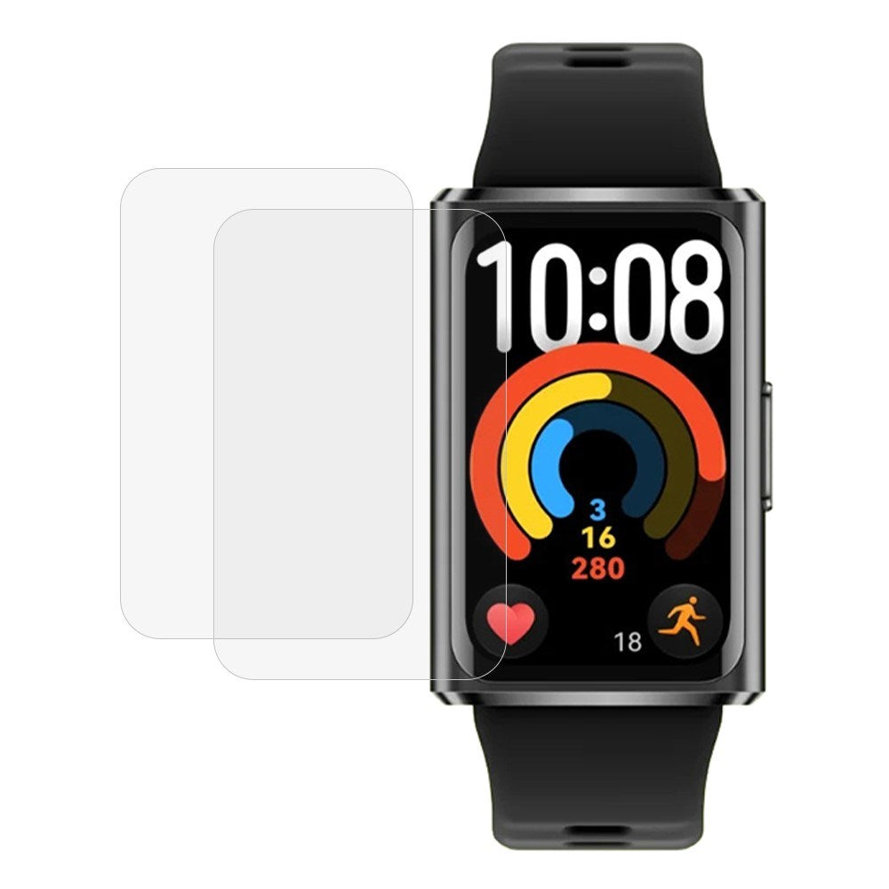 Huawei Band 11 Pro Beskyttelsesfilm til Skærm - 2 stk. - Gennemsigtig