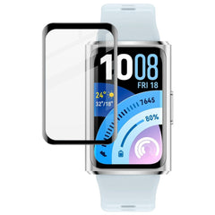 Huawei Band 11 Pro IMAK Skærmbeskyttelsesfilm - Gennemsigtig / Sort Kant