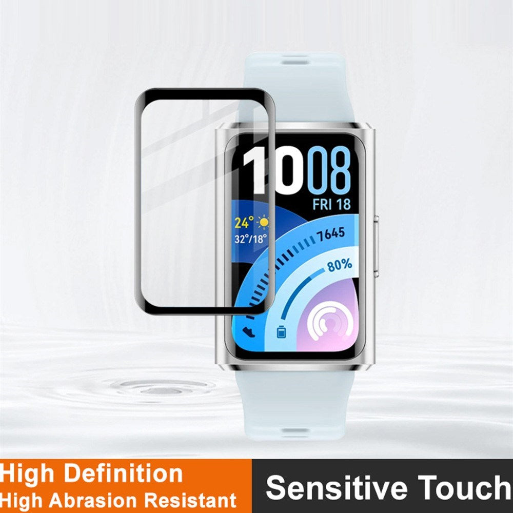 Huawei Band 11 Pro IMAK Skærmbeskyttelsesfilm - Gennemsigtig / Sort Kant