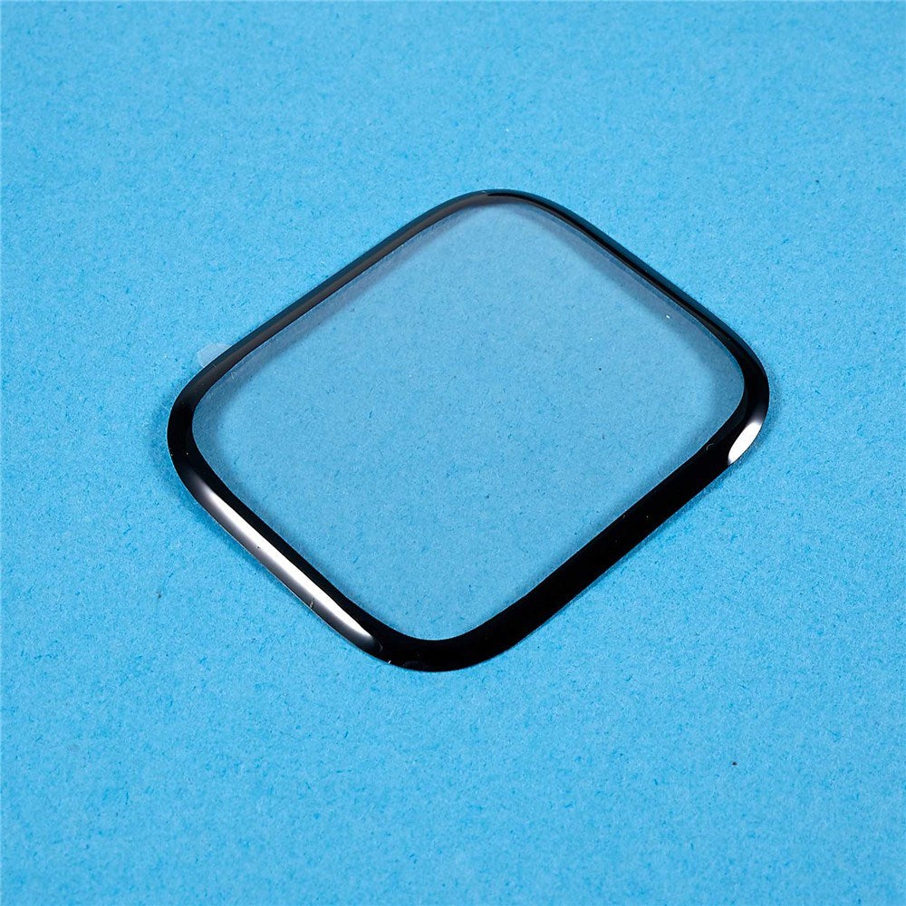 Huawei Watch Fit 5 PMMA Plastik Skærmbeskyttelse - Gennemsigtigt / Sort Kant