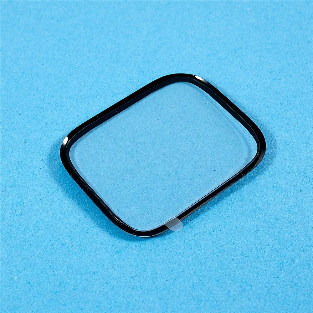 Huawei Watch Fit 5 Pro PMMA Plastik Skærmbeskyttelse - Gennemsigtigt / Sort Kant