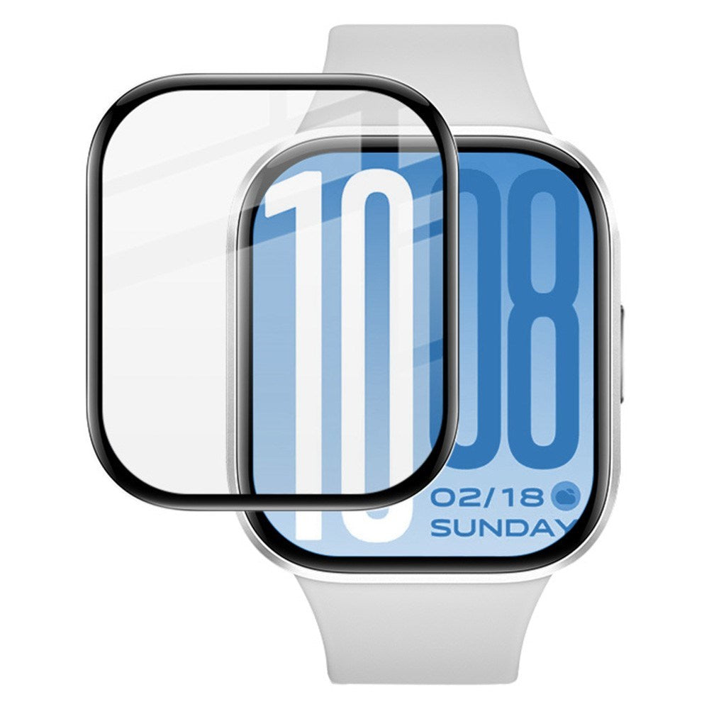 Xiaomi Redmi Watch 6 Active IMAK Beskyttelsesfilm - Gennemsigtig / Sort Kant