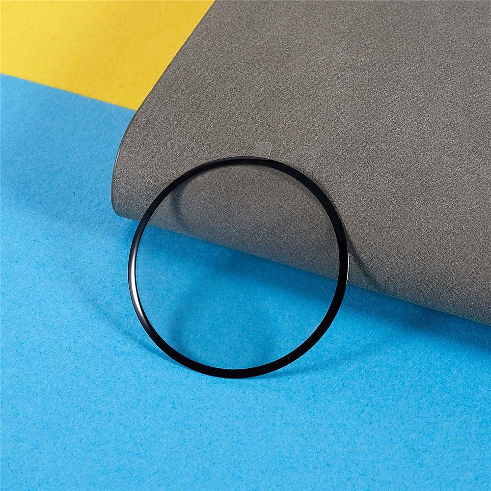 Samsung Galaxy Watch Ultra 2 (47mm) Beskyttelsesfilm - 2 stk - Gennemsigtig / Sort Kant
