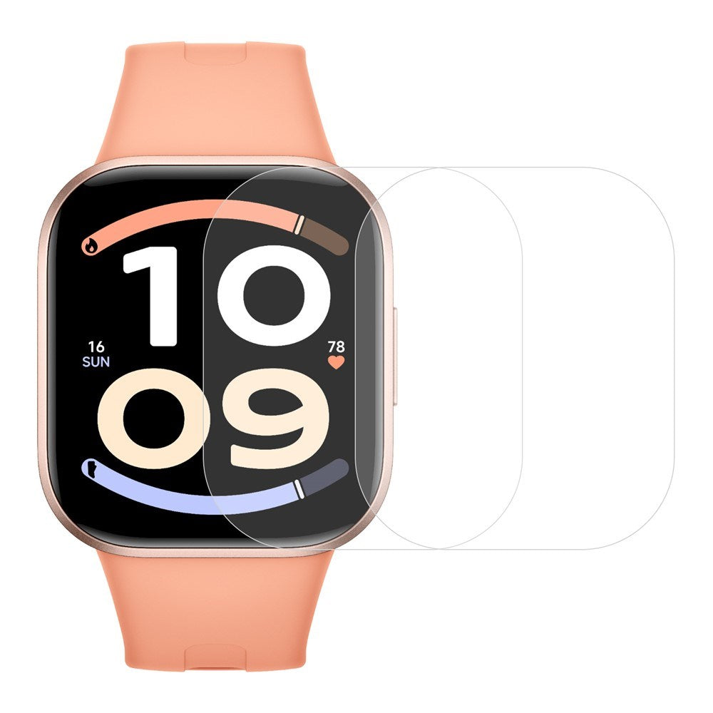 Xiaomi Redmi Watch 6 Active Skærmbeskyttelsesfilm - 2 stk. - Gennemsigtig