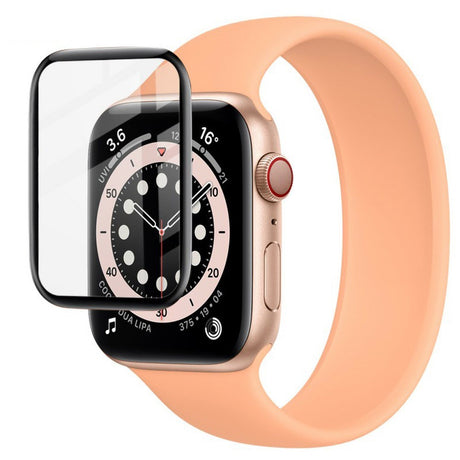 Apple Watch SE / 6 / 5 / 4 (40mm) IMAK Skærmbeskyttelsesglas - Gennemsigtig / Sort