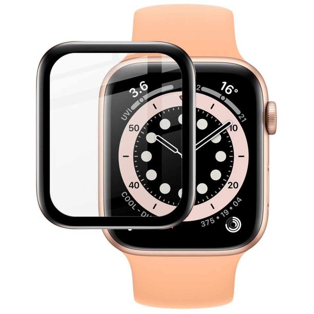 Apple Watch SE / 6 / 5 / 4 (40mm) IMAK Skærmbeskyttelsesglas - Gennemsigtig / Sort
