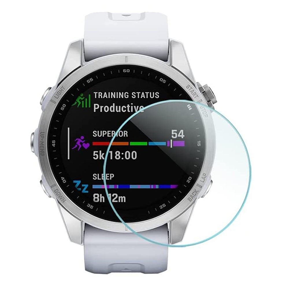 Garmin Fenix 7S Hærdet Beskyttelsesglas 0.3mm - Gennemsigtig