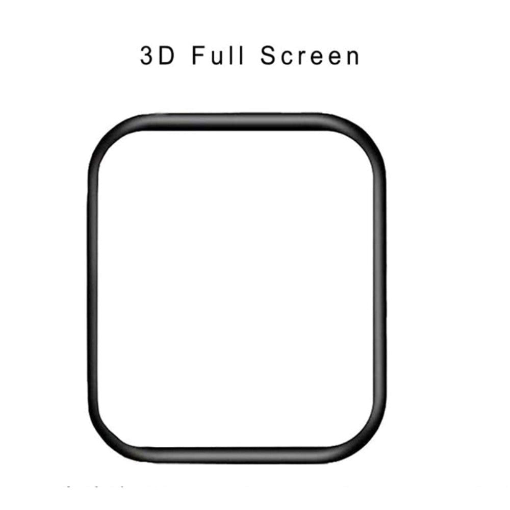 Apple Watch 8/7 (41mm) - Full-Fit - Skærmbeskyttelse - Sort