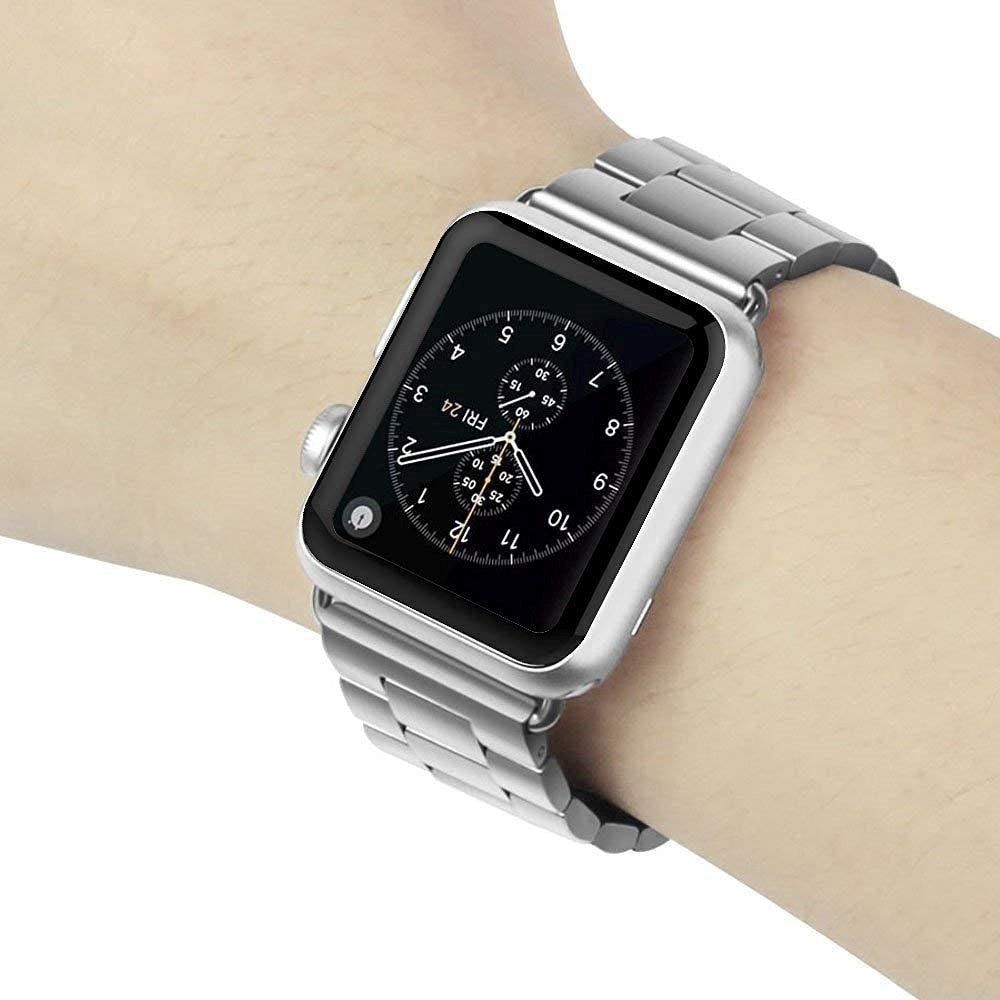 Apple Watch 8/7 (41mm) - Full-Fit - Skærmbeskyttelse - Sort