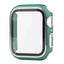 Apple Watch Ultra 4/3/2/1 (49mm) Hård Plast Cover m. Indbygget Skærmbeskyttelse - Grøn / Sølv