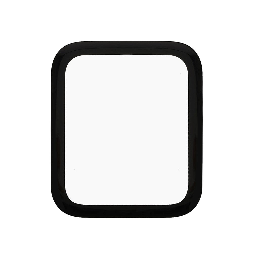 Apple Watch SE/6/5/4 (44mm) PMMA Plastik Beskyttelsesfilm - Sort Kant