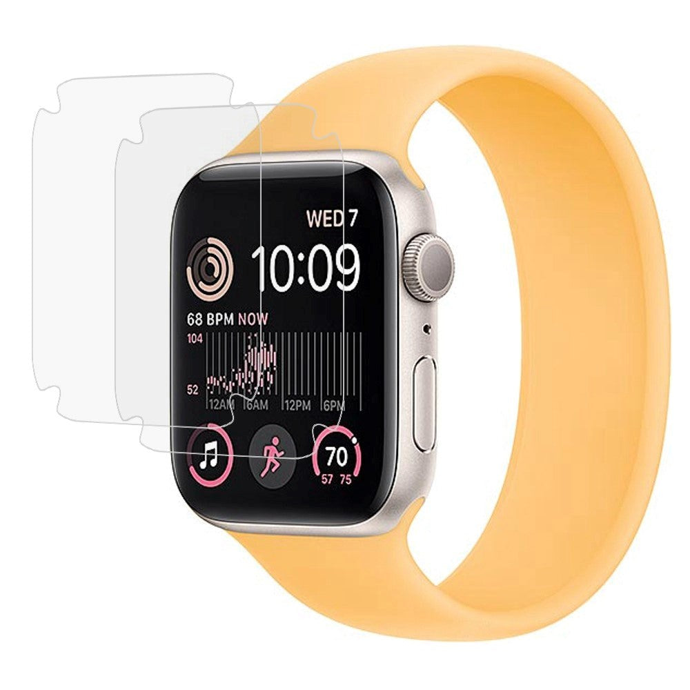 Apple Watch SE/6/5/4 (44mm) Beskyttelsesfilm - 2 stk. - Gennemsigtig