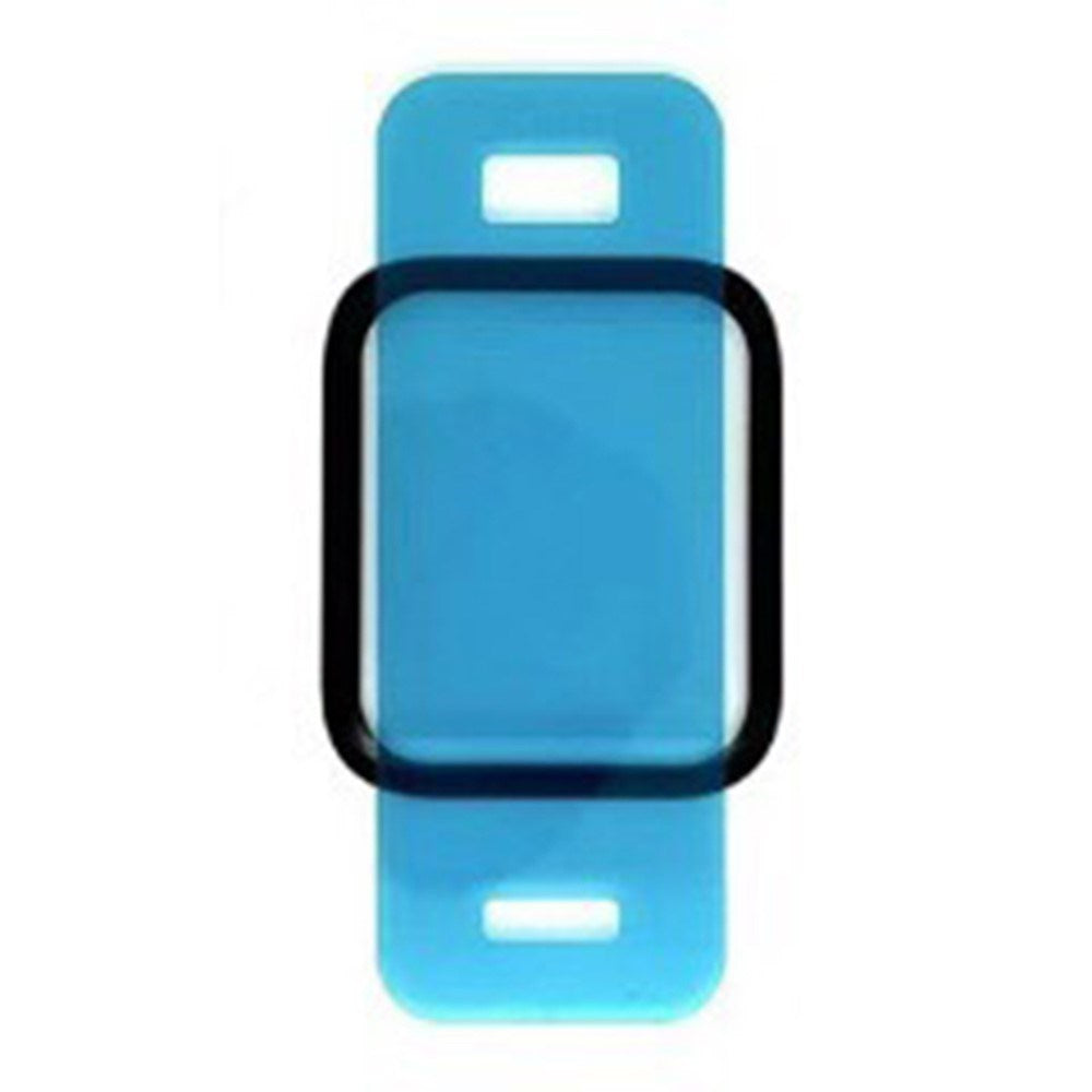 Apple Watch SE / 6 / 5 / 4 (44mm) Full Fit Beskyttelsesfilm m. Installationsværktøj - Gennemsigtig / Sort
