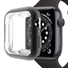 Apple Watch Ultra 3 / 2 / 1 (49mm) Fleksibelt Plast Cover m. Skærmbeskyttelse - Sort