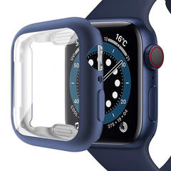 Apple Watch Ultra 3 / 2 / 1 (49mm) Fleksibelt Plast Cover m. Skærmbeskyttelse - Blå