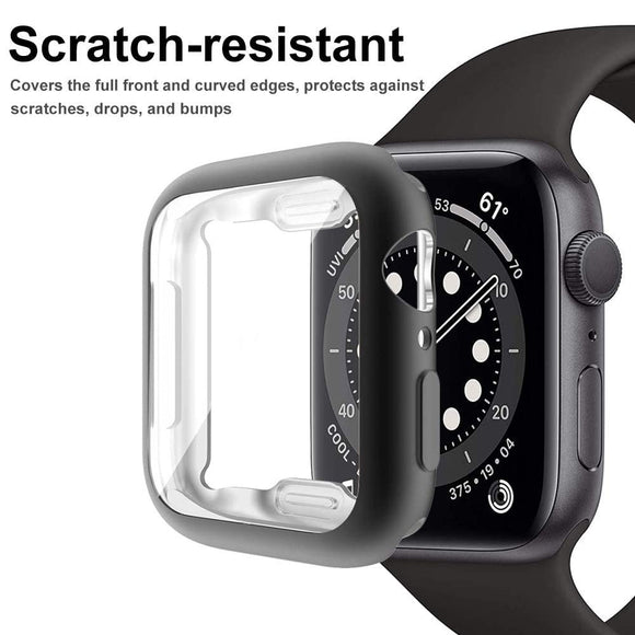 Apple Watch Ultra 3 / 2 / 1 (49mm) Fleksibelt Plast Cover m. Skærmbeskyttelse - Rose Gold