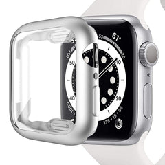 Apple Watch Ultra 3 / 2 / 1 (49mm) Fleksibelt Plast Cover m. Skærmbeskyttelse - Sølv