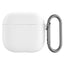 Apple AirPods (4. gen.) Silikone Cover med Karabinhage - Hvid