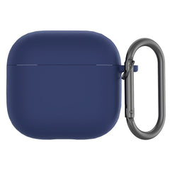 Apple AirPods (4. gen.) Silikone Cover med Karabinhage - Mørkeblå