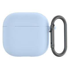 Apple AirPods (4. gen.) Silikone Cover med Karabinhage - Lyseblå