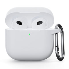 Airpods 4 Silikone Cover - Hvid