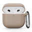 Airpods 4 Silikone Cover - Beige